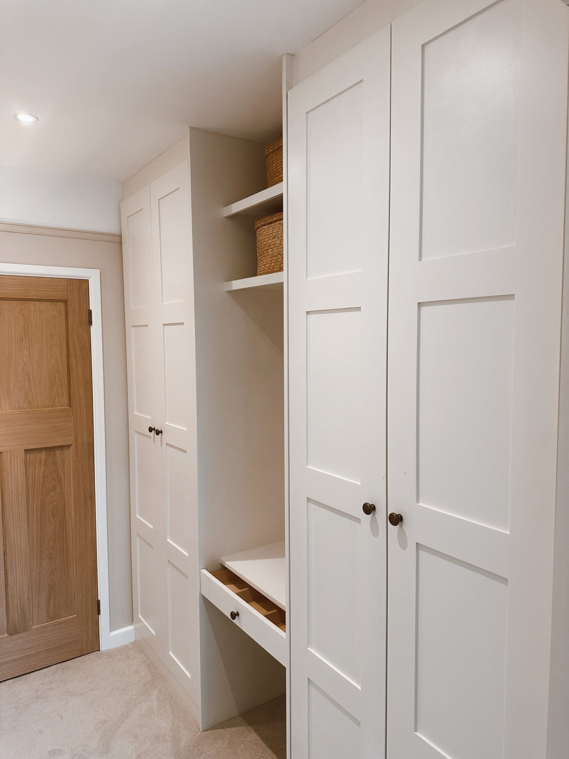 A relevant stock photo of wardrobe custom in a typical setting.