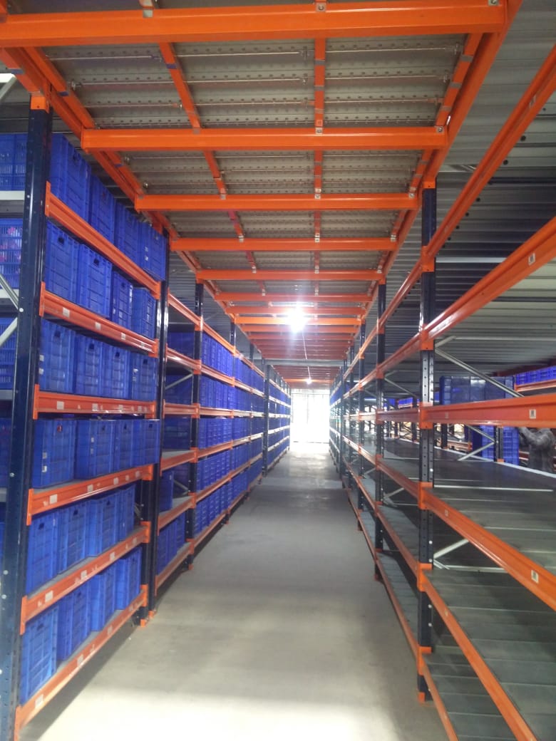 A relevant stock photo of Warehouse Rack Manufacturers in a typical setting.