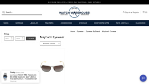 Maybach Glasses | 30-Day Return Policy - Watch Warehouse - maybach sunglasses company
