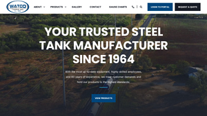 Your Trusted Steel Tank Manufacturer Since 1964 - tank manufacturer