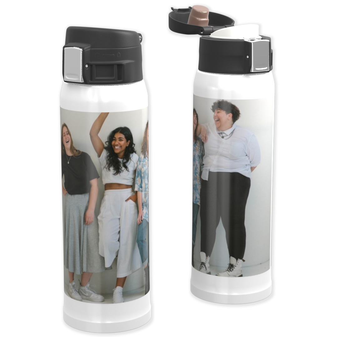 A relevant stock photo of water bottle custom in a typical setting.