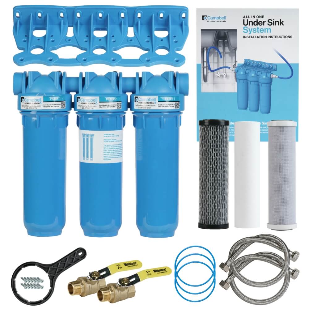 A relevant stock photo of water filter manufacturer in a typical setting.