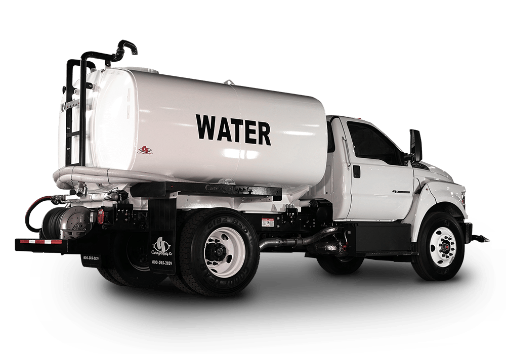 A relevant stock photo of water truck supplier in a typical setting.