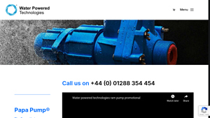Water Powered Technologies: Ram Pump (Papa Pump) - ram pump factory