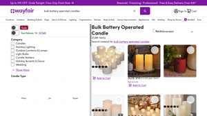 Bulk Battery Operated Candles - Wayfair - led candle bulk