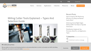 Milling Cutter Tools Explained - Types and Selection Guide - WayKen - milling cutters company