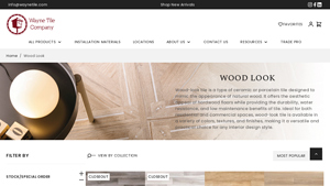 Wood Look Tiles | Premium Wood Effect Tiles at Wayne Tile - wood look tile factory