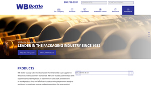 Glass and Plastic Packaging-Milwaukee, Wisconsin-WB Bottle ... - Bottle Manufacturing Companies