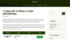 11 Best AR 15 Rifles in 2024 [REVIEWED] - WeaponsMan - best ar 15 manufacturer