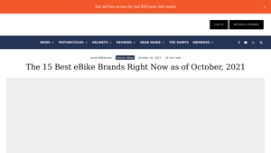 The 15 Best eBike Brands Right Now (Updated Q4 2021) - webBikeWorld - electric bike manufacturer