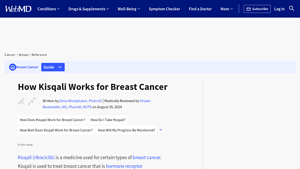 How Kisqali Works for Breast Cancer - WebMD - kisqali manufacturer
