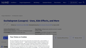Escitalopram (Lexapro) - Uses, Side Effects, and More - WebMD - lexapro manufacturer website