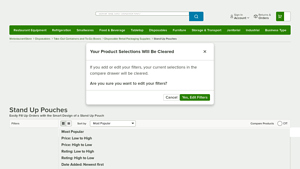 Stand-Up Pouches - Webstaurant Store - stand up pouches bulk