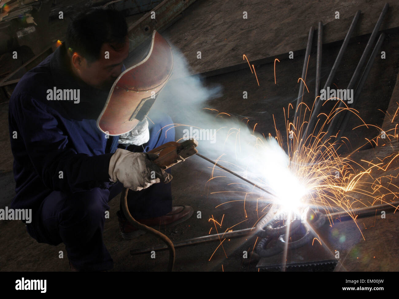 A relevant stock photo of welder china in a typical setting.