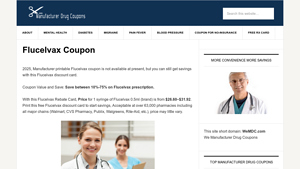 Flucelvax Coupon 2025 - New - Free Rx Discount Card - flucelvax manufacturer