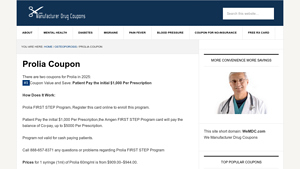 Prolia Coupon 2025 - NEW - Manufacturer Coupons - prolia manufacturer