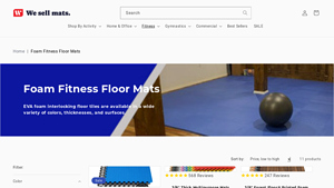 Interlocking & Folding Fitness Mats - We Sell Mats - foam tiles bulk