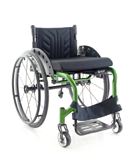 A relevant stock photo of wheelchair manufacturer in a typical setting.