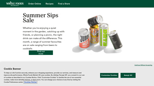 Browse Products by Aisle and Section - Whole Foods Market - amazon sunglasses bulk