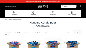 Hanging Candy Bags Wholesale - candy bag bulk