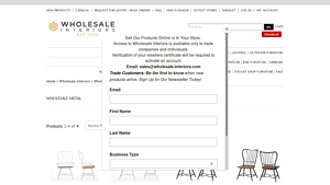 Wholesale Metal Dining Chairs - Wholesale Interiors - metal chairs bulk