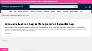 Wholesale Makeup Bags & Monogrammed Cosmetic Bags - makeup bag bulk