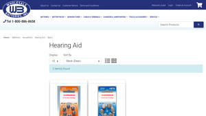 Hearing Aid - Wholesale Batteries - hearing aid batteries bulk
