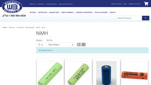 NiMH Rechargeable Batteries - rechargeable aa batteries bulk