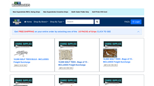Tees - Wholesale Grips - golf tees bulk