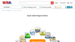 Bulk Toilet Paper Online - Cheapest Wholesale Prices - bathroom tissue paper bulk