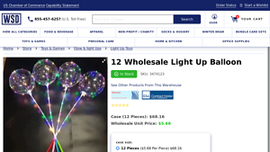 12 Wholesale Light Up Balloon - WSD - led balloon wholesale
