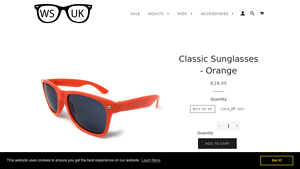 Orange Wholesale Classic Sunglasses - Bulk Prices - WS UK - orange sunglasses bulk