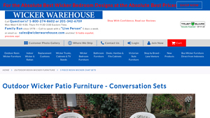 Outdoor Wicker Patio Furniture - Conversation Sets - patio conversation sets factory