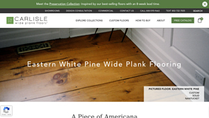 Eastern White Pine Wide Plank Flooring - pine flooring company