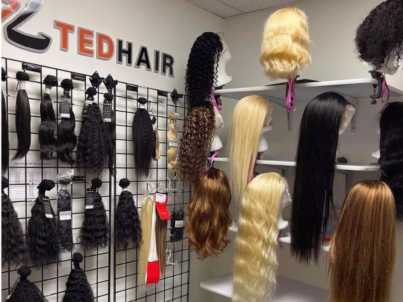 A relevant stock photo of wig supplier in a typical setting.