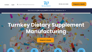 GMP Supplement Manufacturer | Willings Nutraceutical - nutraceutical manufacturer