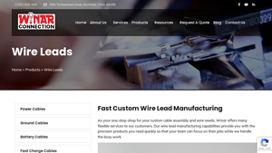 Wire Leads - Winar Connection - lead wire factory