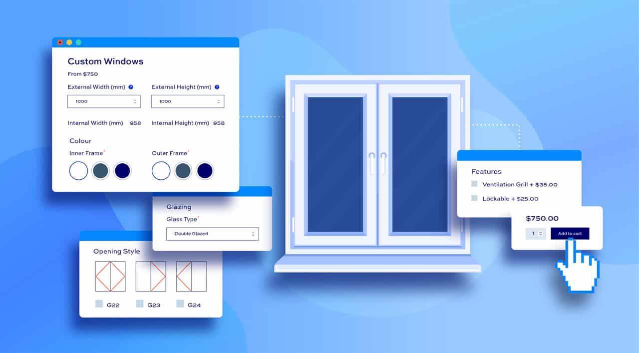 A relevant stock photo of windows custom in a typical setting.