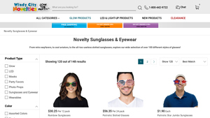 Bulk Novelty Sunglasses for Adults - red sunglasses bulk