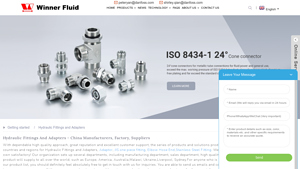 Hydraulic Fittings and Adapters - Winner Fluid - hydraulic fittings factory