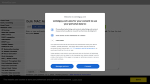 Bulk MAC Address Lookup - WintelGuy.com - mac id manufacturer lookup