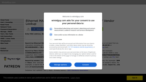 MAC Address / WWN / Vendor Lookup - WintelGuy.com - can you identify the manufacturer by a mac address