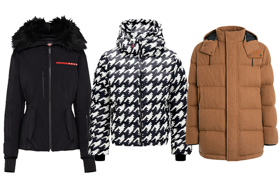 A relevant stock photo of winter jacket manufacturer in a typical setting.