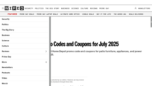 Top Home Depot Promo Codes and Coupons for July 2025 - WIRED - home depot furniture company