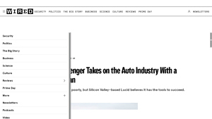 Tesla Wannabe Lucid Takes on the Auto Industry With an Electric ... - lucid air car company