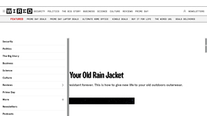 How to Re-Waterproof Your Old Rain Jacket - WIRED - waterproof raincoat factory
