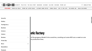 Peek Inside Tesla's Robotic Factory - WIRED - tesla s factory