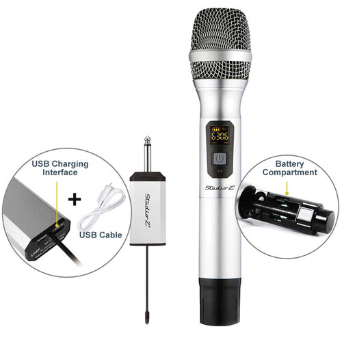 A relevant stock photo of wireless microphone manufacturer in a typical setting.
