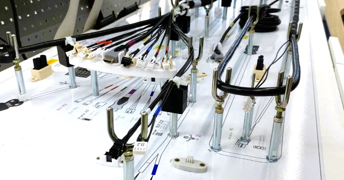 A relevant stock photo of wiring harnes manufacturer in a typical setting.