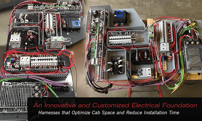 A relevant stock photo of wiring harness custom in a typical setting.